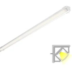 LED-profiili ja LED-nauha Limente Corner 20 COM 3000K, IP44, 2m, alumiini