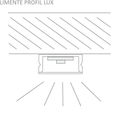 LED-profiili Limente 117, 24V 11W IP44, 17x1170x9mm, alulook