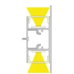 LED-profiili Limente LED-Duo 20 CCT 2700-6000K 2m 19W valkoinen