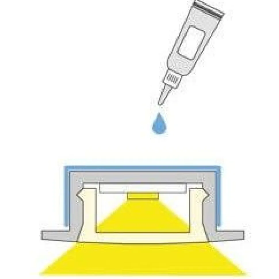 LED-profiili Limente LED-Inser 20 CCT 2700-6000K 2m 19W alumiini