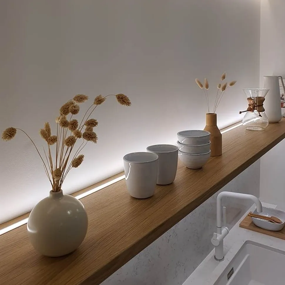 LED-profiili Limente LED-Lila Prolite 20, 3000K, 2m, alumiini