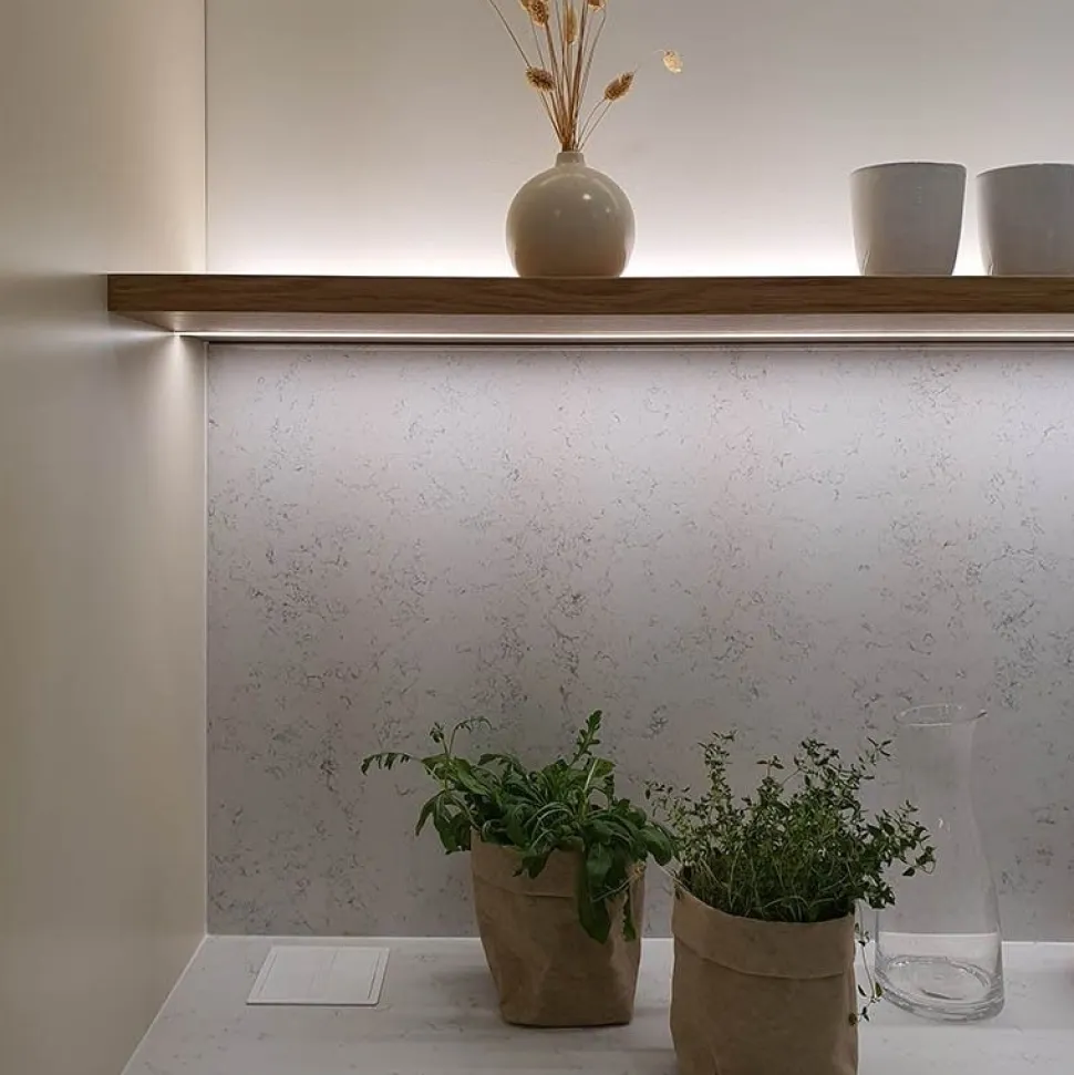 LED-profiili Limente LED-Lila Prolite 40, 3000K, 4m, alumiini