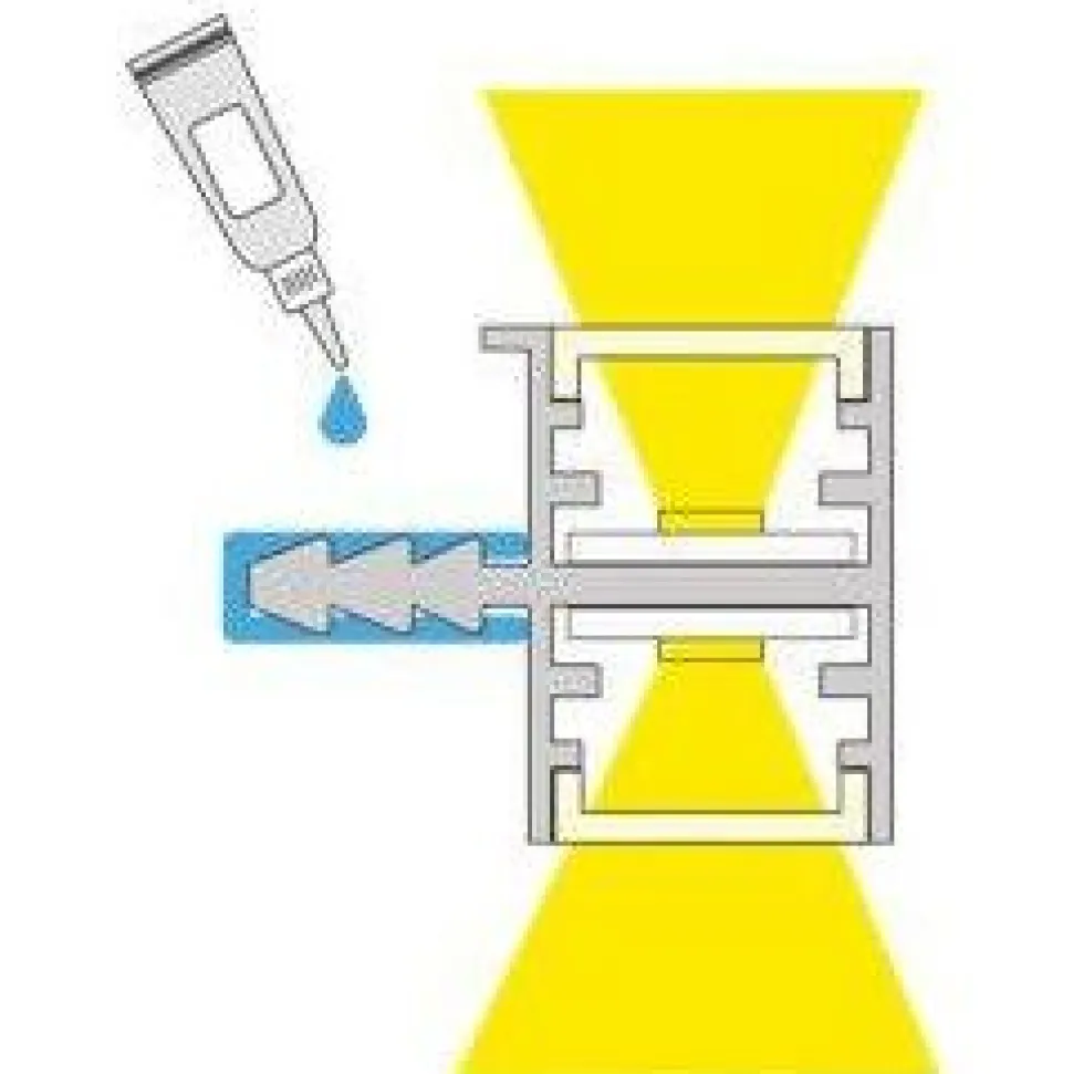 LED-profiili Limente LED-Seam 20 4000K 2m 29W alumiini