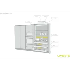 LED-profiili Limente LED-Wall 20 CCT 2700-6000K 2m 19W alumiini