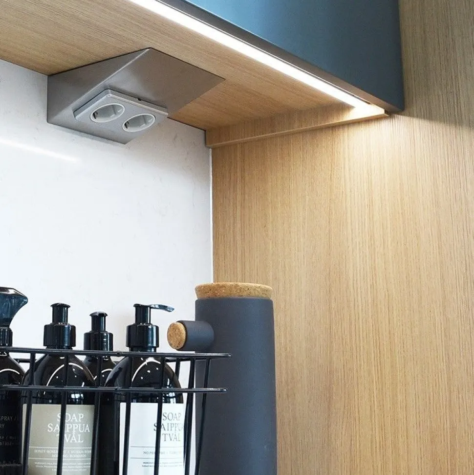 LED-profiili Limente Linea 20 COM, 24V, 3000K, alumiini
