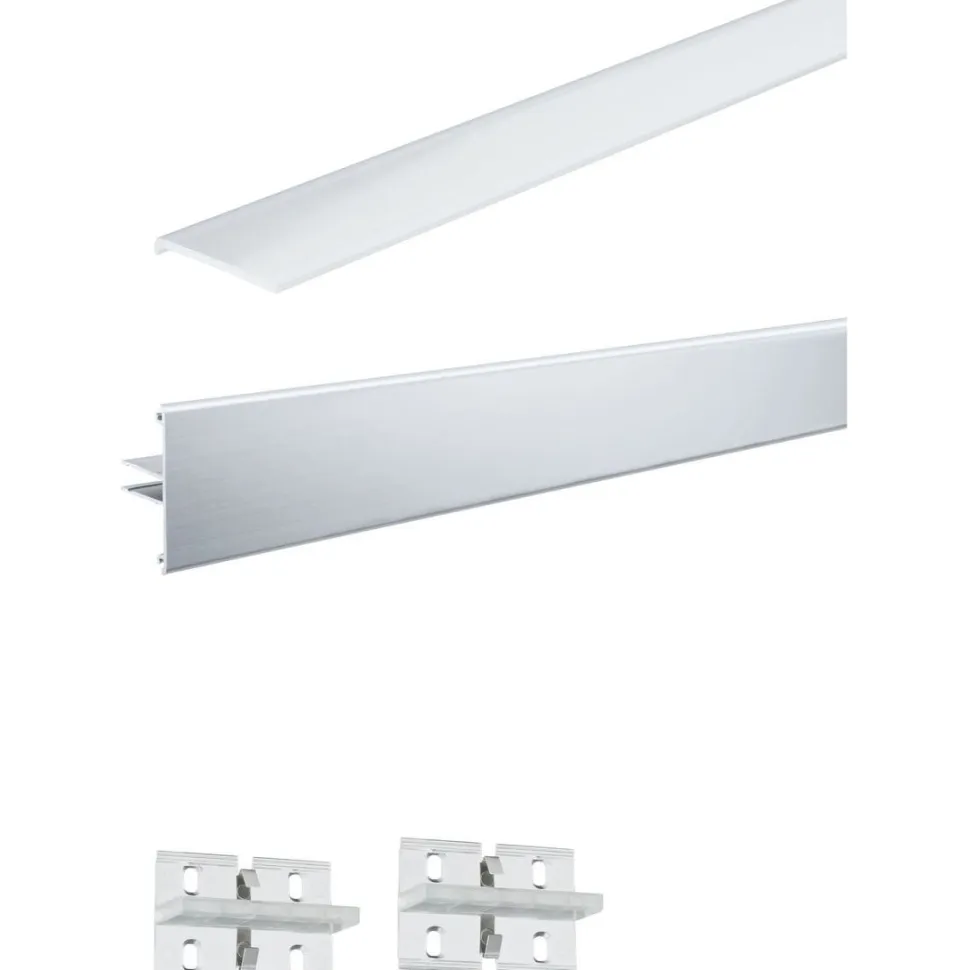 LED-profiili Paulmann Duo, 1m, anodisoitu alumiini