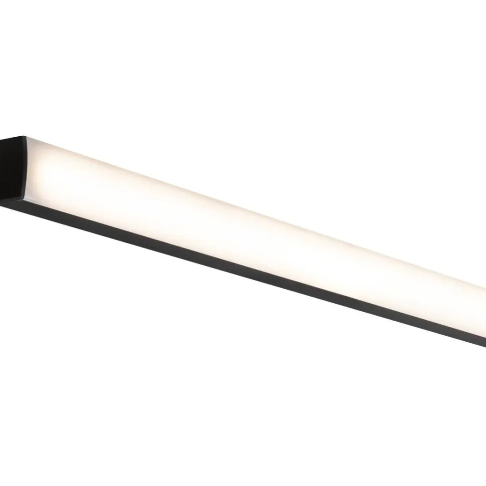 LED-profiili Paulmann Square, 1m, musta/valkoinen