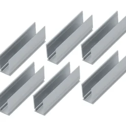 LED-profiilin kiinnitysklipsit Paulmann Plug & Shine, 50x10.6mm, 6kpl