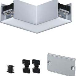 LED-profiilivalaisimen kulmapala Paulmann Linion Light Channel Zigbee 90 ° 24V 3.5W 3000K signaalimusta