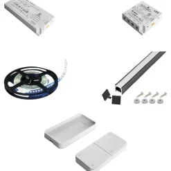 LED-profiilivalaisinsarja Savo iLED-P kaukosäätimellä 2500mm 2700-6500K rst