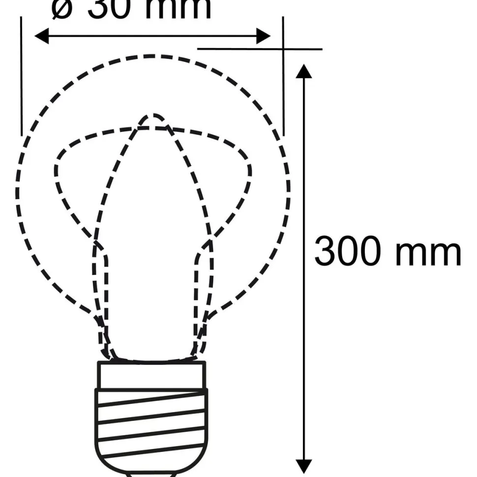 LED-putki Paulmann 1879 Edition Tube, E27, 806lm, 8.8W, 2700K, filamentti, himmennettävä, savulasi