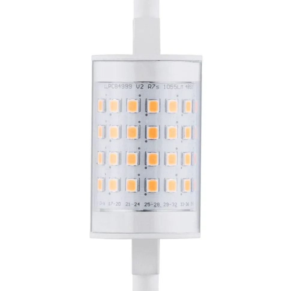 LED-putki Paulmann Tube, R7s, 78mm, 1055lm, 9W, 2700K, kirkas