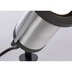 LED-puutarhaspotti Paulmann Plug & Shine Classic, IP65, 3000K, antrasiitti