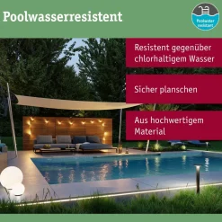 LED-puutarhaspotti Paulmann Plug & Shine Shira, Smart Home Zigbee 3.0, IP65, RGBW+, antrasiitti