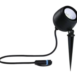 LED-puutarhaspotti Paulmann Plug & Shine Kikolo, Smart Home Zigbee 3.0, IP65, RGBW+, antrasiitti