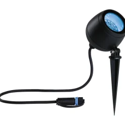 LED-puutarhaspotti Paulmann Plug & Shine Kikolo, Smart Home Zigbee 3.0, IP65, RGBW+, antrasiitti