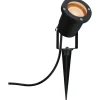 LED-puutarhaspotti Paulmann, IP65, 92mm, 2200K, musta