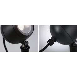 LED-puutarhaspotti Paulmann Kikolo, IP65, 90mm, 3000K, 60°, antrasiitti