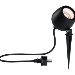 LED-puutarhaspotti Paulmann Kikolo, Smart Home Zigbee 3.0, IP65, 90mm, RGBW+, antrasiitti