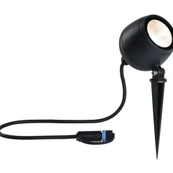 LED-puutarhaspotti Paulmann Plug & Shine Kikolo, 20°, IP65, 3000K, korroosionkestävä, antrasiitti