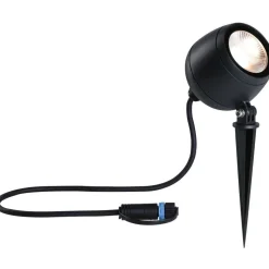 LED-puutarhaspotti Paulmann Plug & Shine Kikolo, 60°, IP65, 3000K, korroosionkestävä, antrasiitti
