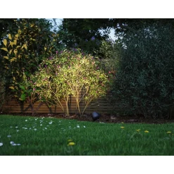 LED-puutarhaspotti Paulmann Plug & Shine Kikolo, 60°, IP65, 3000K, korroosionkestävä, antrasiitti