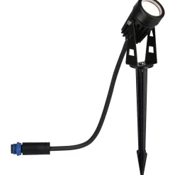 LED-puutarhaspotti Paulmann Plug & Shine maapiikki IP65 3000K 3.5W 21VA musta, 3kpl/pkt