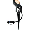 LED-puutarhaspotti Paulmann Plug & Shine Sting, IP67, 2200K, 6.3W, antrasiitti