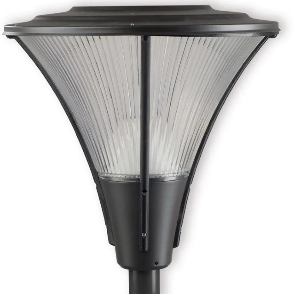 LED-pylväsvalaisin Ensto Opera Deco OPD530LGH 38W/840 grafiitinharmaa akryylikuvulla