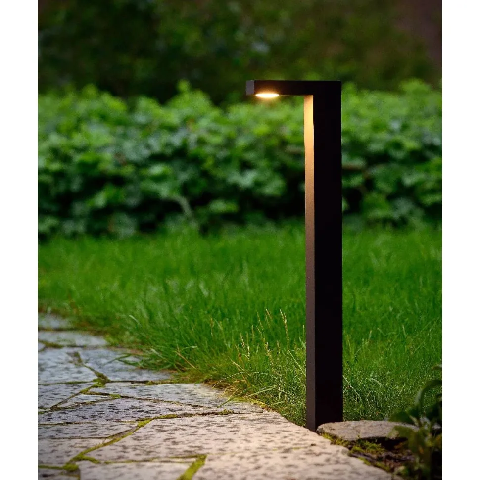 LED-pylväsvalaisin Lucide Texas 6x15x60cm 6W antrasiitti