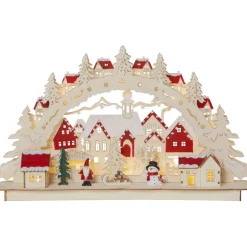 LED-pöytäkoriste Star Trading Rosenheim 46x27 cm