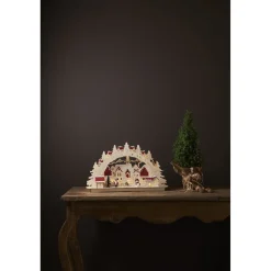LED-pöytäkoriste Star Trading Rosenheim 46x27 cm