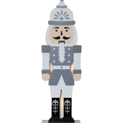LED-pöytäkoriste Star Trading Nutcracker 25 cm vihreä