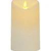 LED-pöytäkynttilä Star Trading Twinkle 15 cm luonnonvalkoinen