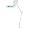 LED-pöytävalaisin Innolux Magni 240x315x860 mm suurennuslasilla 15 W 3D