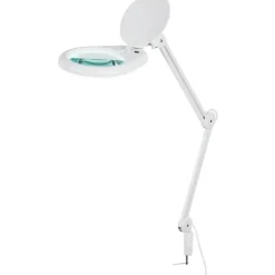 LED-pöytävalaisin Innolux Magni 240x315x860 mm suurennuslasilla 15 W 3D