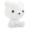 LED-pöytävalaisin Polux Polar Bear 2,5W IP20 255x190x160 mm muovi valkoinen