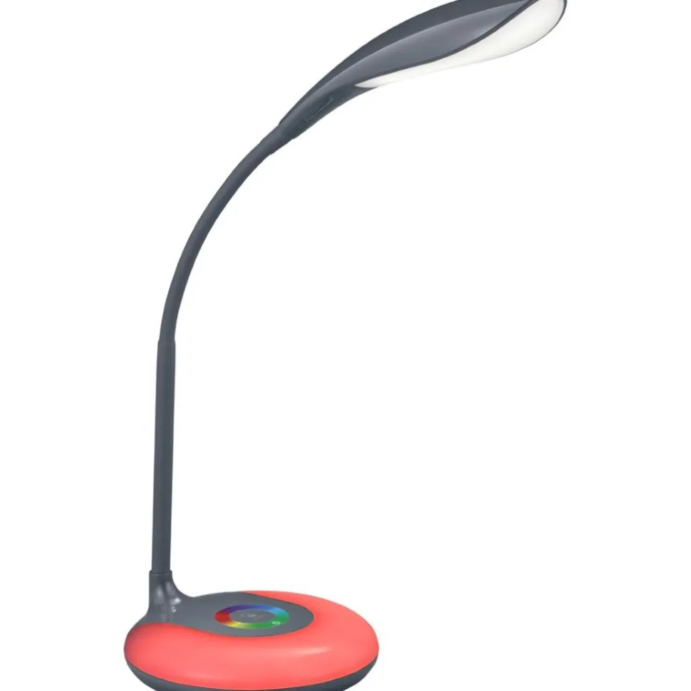 LED-pöytävalaisin Trio Krait RGB antrasiitti