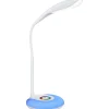 LED-pöytävalaisin Trio Krait RGB valkoinen
