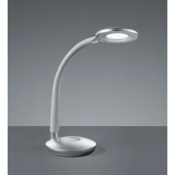 LED-pöytävalaisin Cobra Ø 130x465 mm titaani