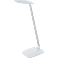 LED-pöytävalaisin Eglo Cajero USB-liitäntä himmennettävä valkoinen 95695