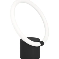 LED-Pöytävalaisin Eglo Caranacoa 11.5W 26x26x5cm musta/valkoinen