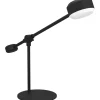 LED-Pöytävalaisin Eglo Clavellina 6.8W 55x45cm musta/valkoinen