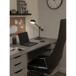 LED-Pöytävalaisin Eglo Clavellina 6.8W 55x45cm musta/valkoinen