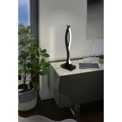 LED-pöytävalaisin Eglo Lasana 3 musta
