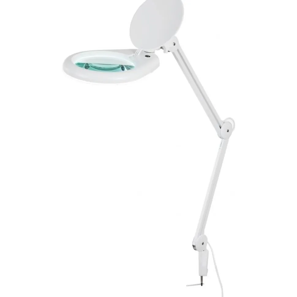 LED-pöytävalaisin Innolux Magni 200x265x860 mm suurennuslasilla 9 W 3D