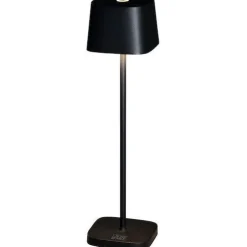 LED-pöytävalaisin Konstsmide Lounge Capri Mini 7829-750, ladattava, musta
