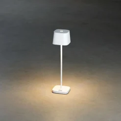 LED-pöytävalaisin Konstsmide Lounge Capri Mini 7829-750, ladattava, musta