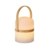 LED-pöytävalaisin Lucide Joe Ø14,5x26,5cm 3W himmennettävä valkoinen