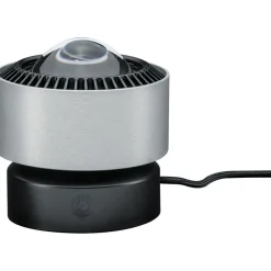 LED-pöytävalaisin Paulmann Aldan, 2700K, 200lm, 3.5W, musta/harjattu alumiini